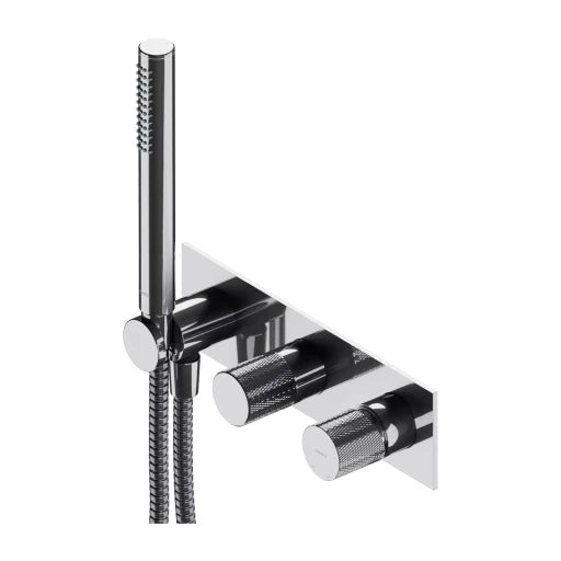 Omnires CONTOUR bateria prysznicowo-wannowa podtynkowa CT8035 chrom