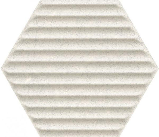 Paradyż Space Dust Grys Heksagon 19,8x17,1 cm – Struktura B – Płytki Ścienne | Gat. 1