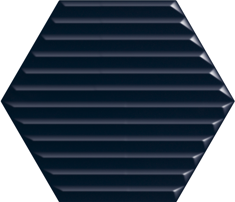 Płytka ścienna Paradyż Intense Tone Blue Heksagon Struktura B 19,8×17,1
