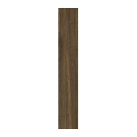 Płytka Paradyż Prettywood Chocolate 19,8×119,8 – widok frontowy, struktura drewna